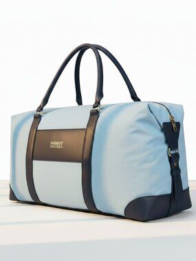 Badgley Mischka Barbara XL Canvas Tote Weekender Travel Bag
